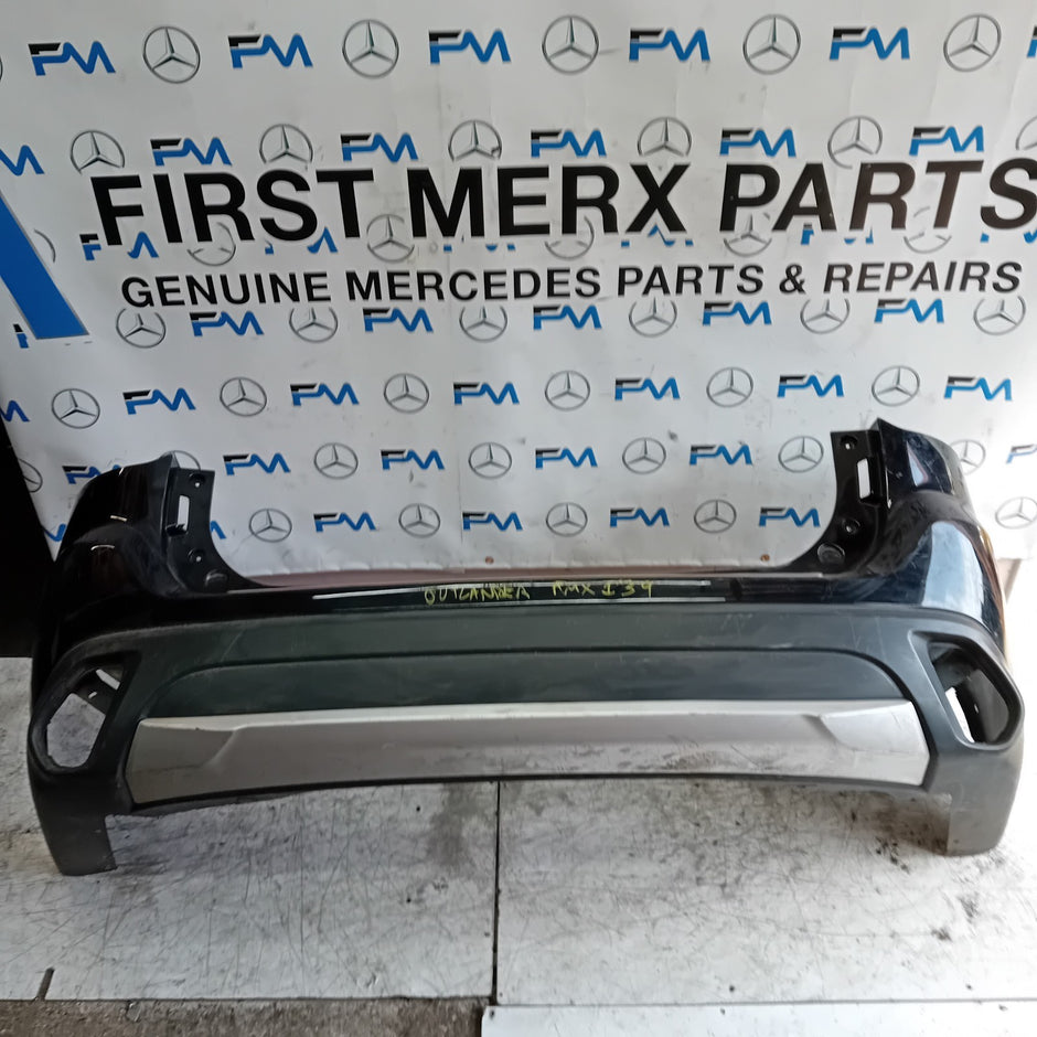 MITSUBISHI OUTLANDER MK3 REAR BUMPER BLACK 2013 COMPLETE FMX139
