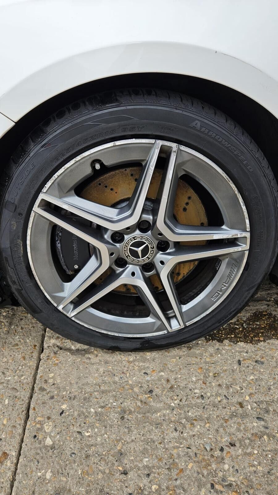 MERCEDES BENZ A-CLASS W177 - BREAKING / FRONT & REAR BUMPER AND WINGS