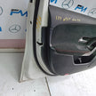 MERCEDES C-CLASS W177 PASSENGER SIDE FRONT DOOR N/S/F COMPLETE WHITE FMD37