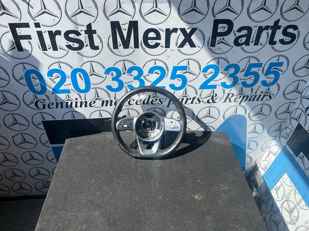 2018 ON 205 FL MERCEDES C-CLASS AMG LINE STEERING WHEEL PADDLE SHIFT A0050004599