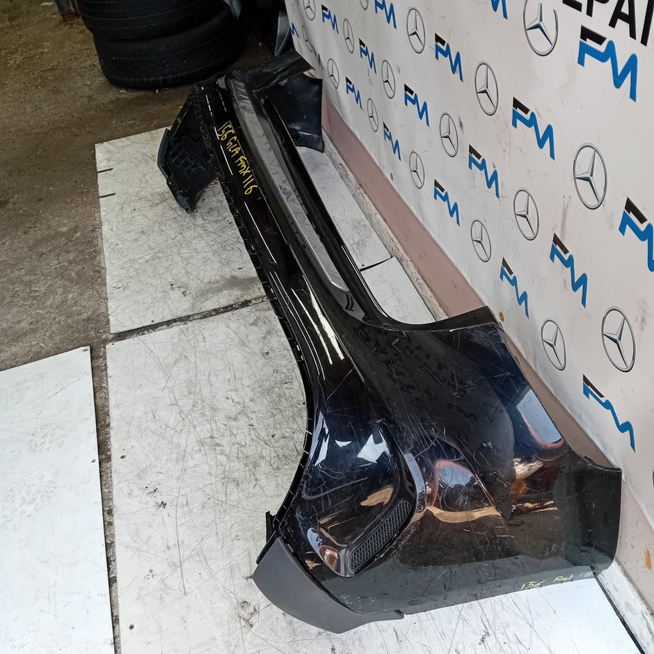 MERCEDES BENZ GLA X156 AMG REAR BUMPER BLACK 2014-19 A1568852425 FMX116