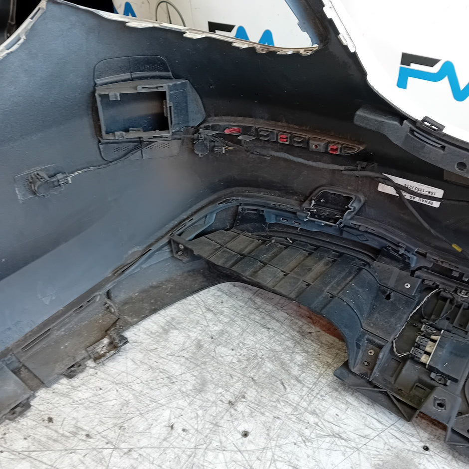MERCEDES BENZ E-CLASS W213 SLN REAR BUMPER A2138850001 2016 WHITE FMX152