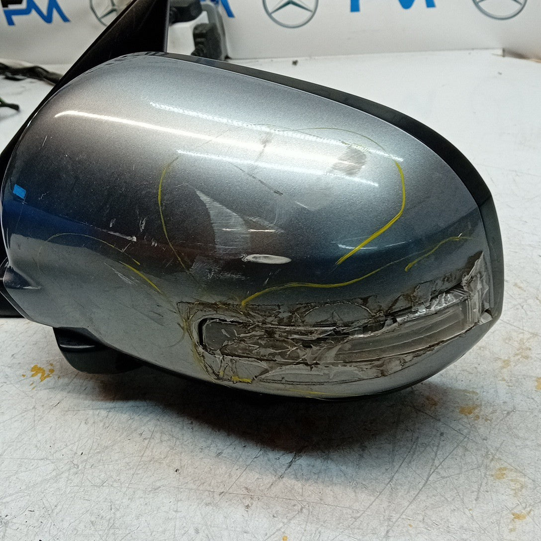 MITSUBISHI OUTLANDER MK3 PASSENGER WING MIRROR NS GREY CAMERA BS 2013 FMM53 (D)