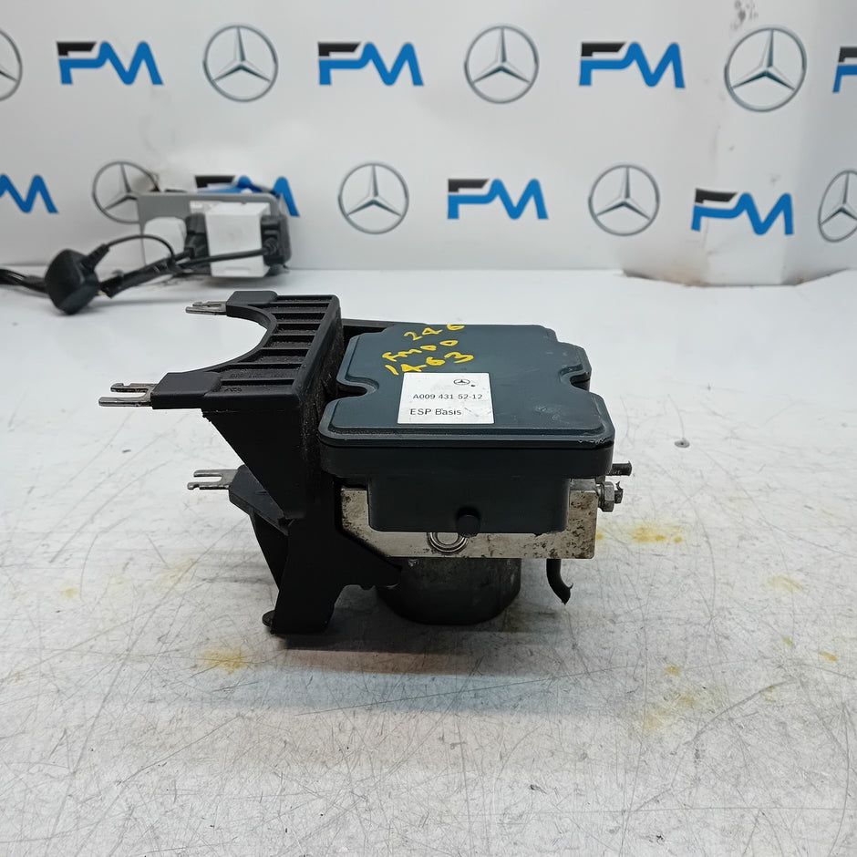 MERCEDES BENZ B-CLASS W246 ABS PUMP CONTROL MODULE UNIT A0094315212 FM001463