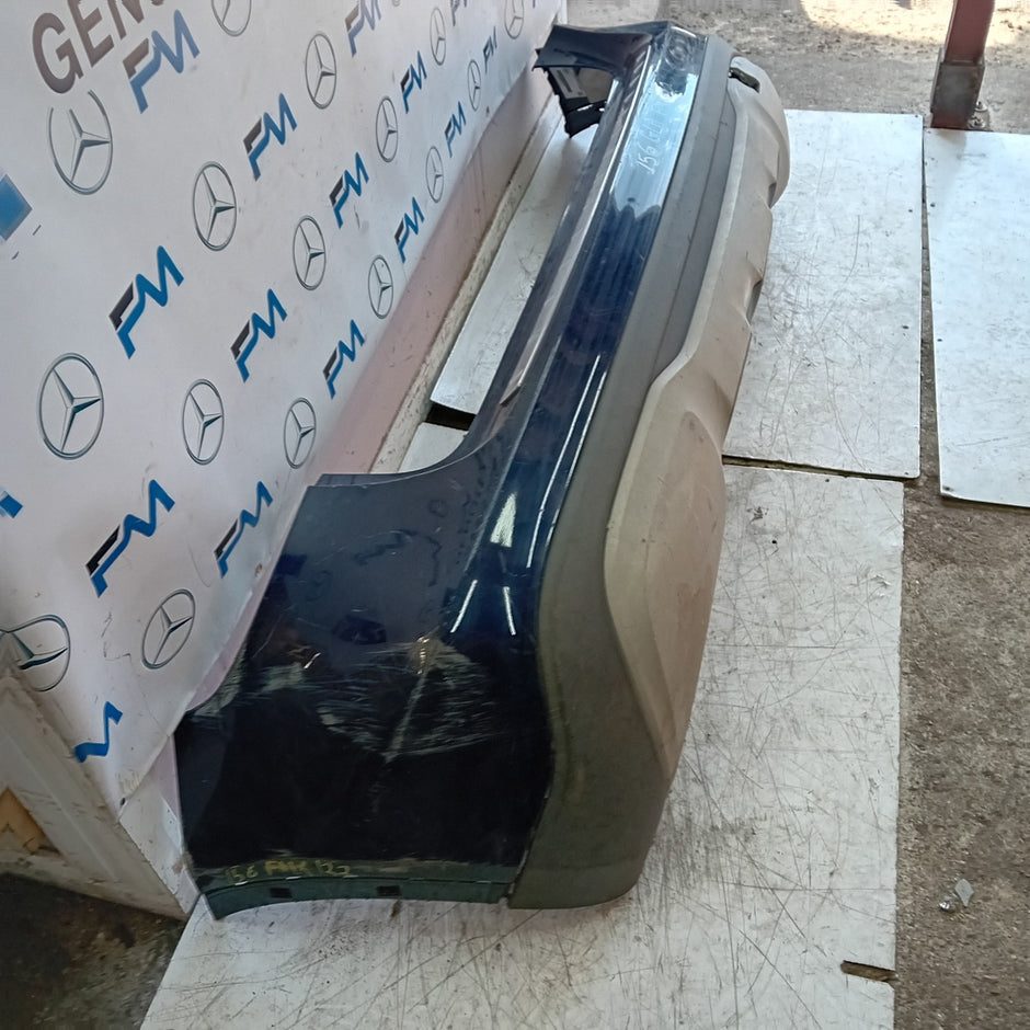 MERCEDES BENZ GLA W156 REAR BUMPER BLUE 2013-19 ON A1568802540 COMPLETE FMX122