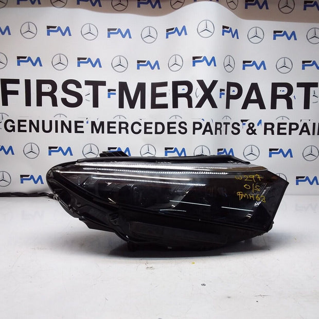 Mercedes EQS W297 Right Side LED Headlight 2022 A2979062203 FMH63 Digital
