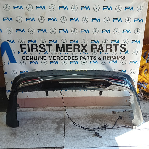 MERCEDES BENZ S-CLASS W222 SLN REAR BUMPER A2228803047 2016  FMX153