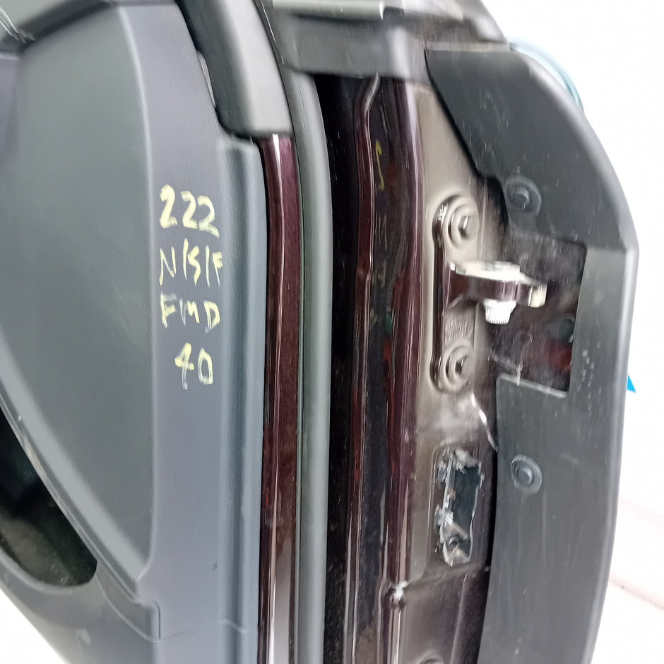 MERCEDES BENZ S-CLASS W222 PASSENGER SIDE FRONT DOOR N/S/F COMPLETE BROWN FMD40