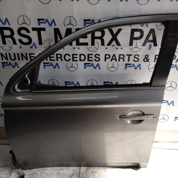 MITSUBISHI OUTLANDER MK3 PASSENGER FRONT DOOR NSF GREY ON COMPLETE FMD310