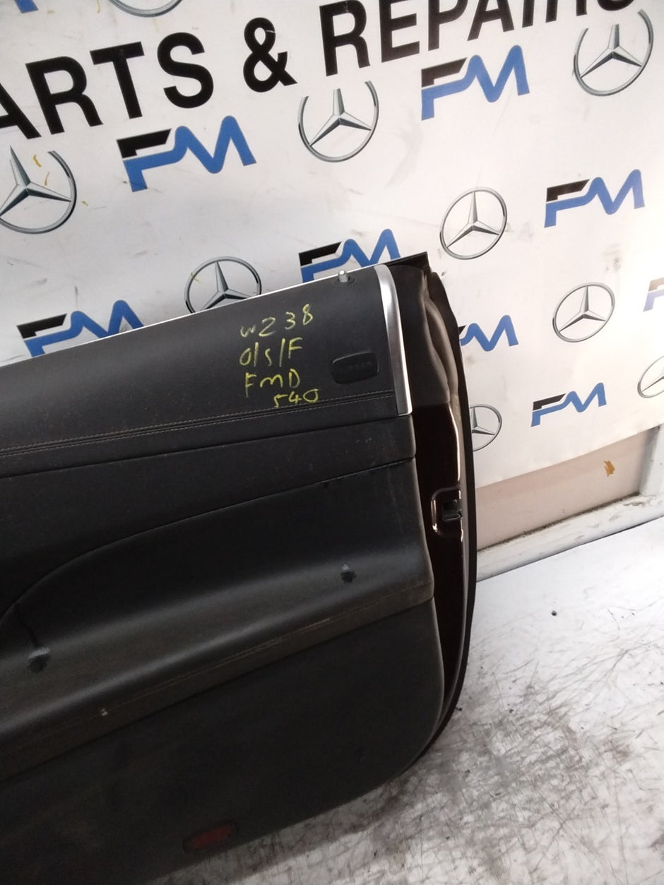 MERCEDES BENZ  E-CLASS W238  DRIVER FRONT DOOR OSF  2017-23 COMPLETE FMD540