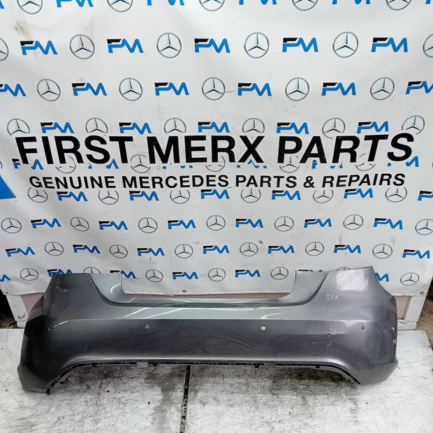 MERCEDES BENZ A-CLASS W176 REAR BUMPER 2012-18 A1768850000 GREY FMX33