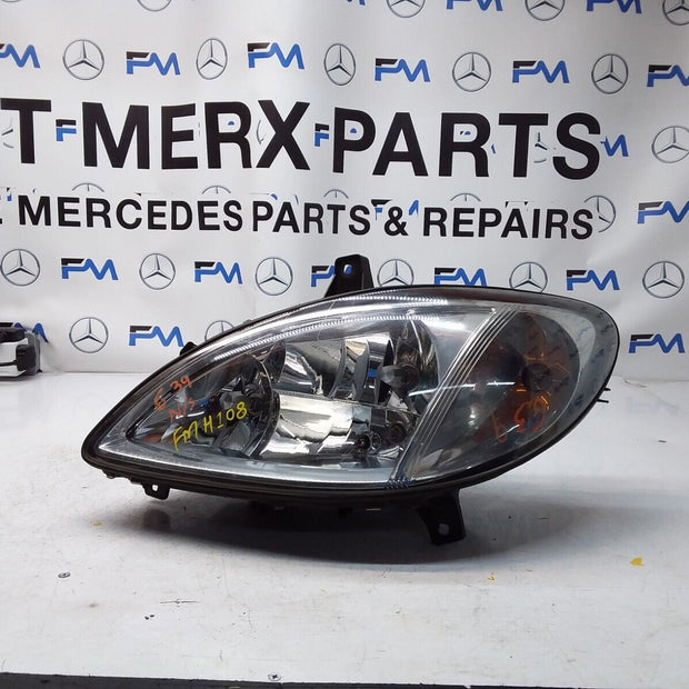 2003 MERCEDES V CLASS Viano W639 HEADLIGHT PASSENGER NS FMH108