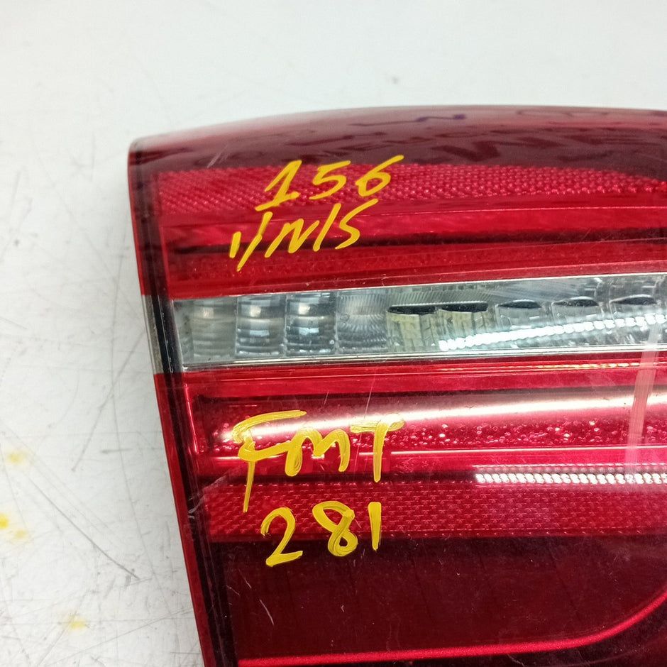 MERCEDES GLA X156 PASSENGER LEFT  REAR INNER TAIL LIGHT A1569068900 2019 FMT281
