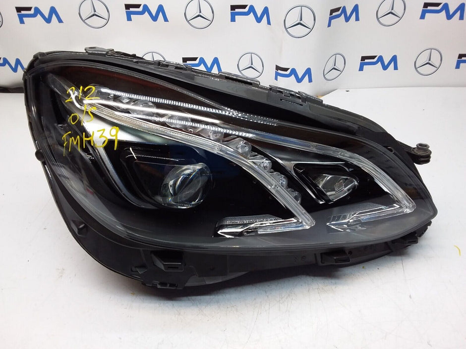 2014 MERCEDES E-CLASS W212 O/S Driver Side Front Headlight A2129063203 FMH39
