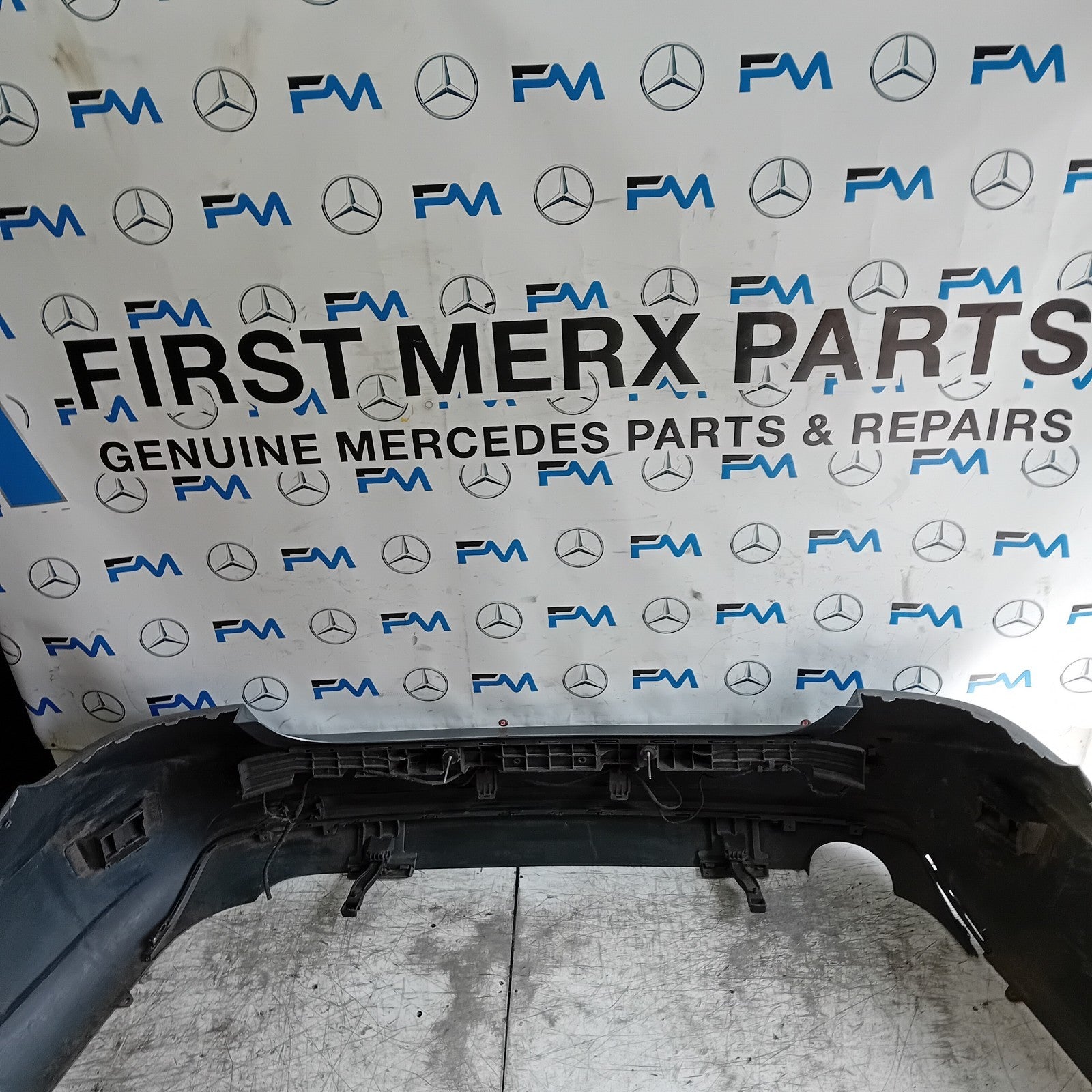MERCEDES BENZ E-CLASS W212 REAR BUMPER GREY 2014 A2128855125 FMX130