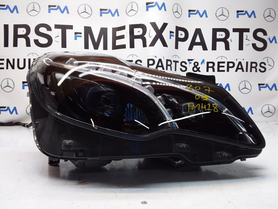 MERCEDES C CLASS W207 HEADLIGHT LED O/S COMPLETE FACELIFT  FMH18