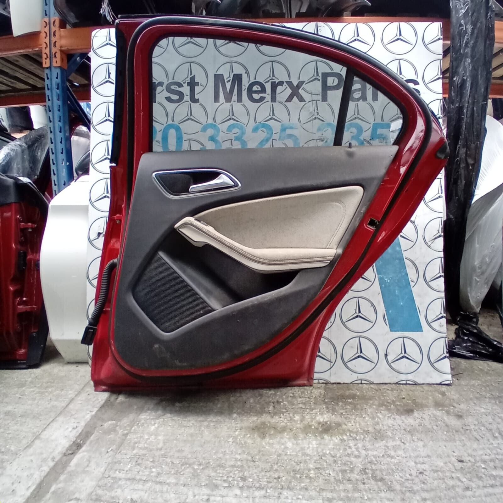 MERCEDES BENZ A-CLASS  W176  PASSENGER SIDE REAR DOOR ( NEAR SIDE REAR )