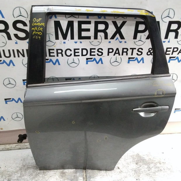 MITSUBISHI OUTLANDER PASSENGER REAR DOOR NSR GREY  FMD564