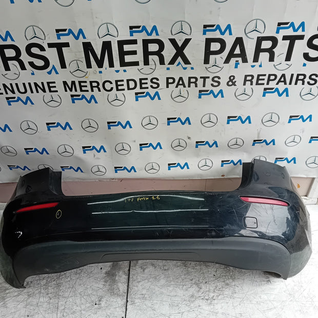 MERCEDES BENZ  A-CLASS W177 REAR BUMPER A1778800500 2018 BLACK COMPLETE FMX16