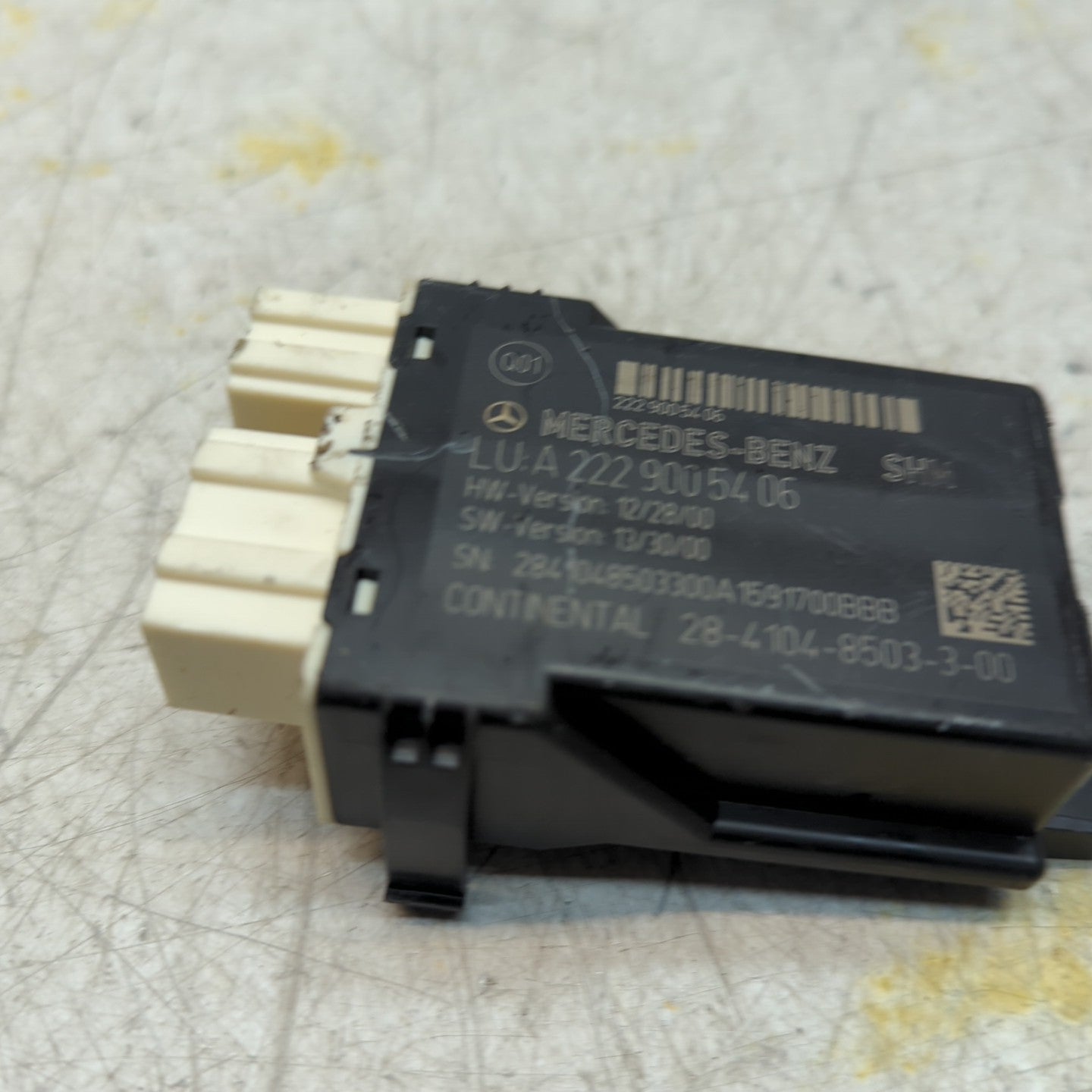 MERCEDES S CLASS W222 SEAT HEATING CONTROL MODULE A2229005406 FM001419