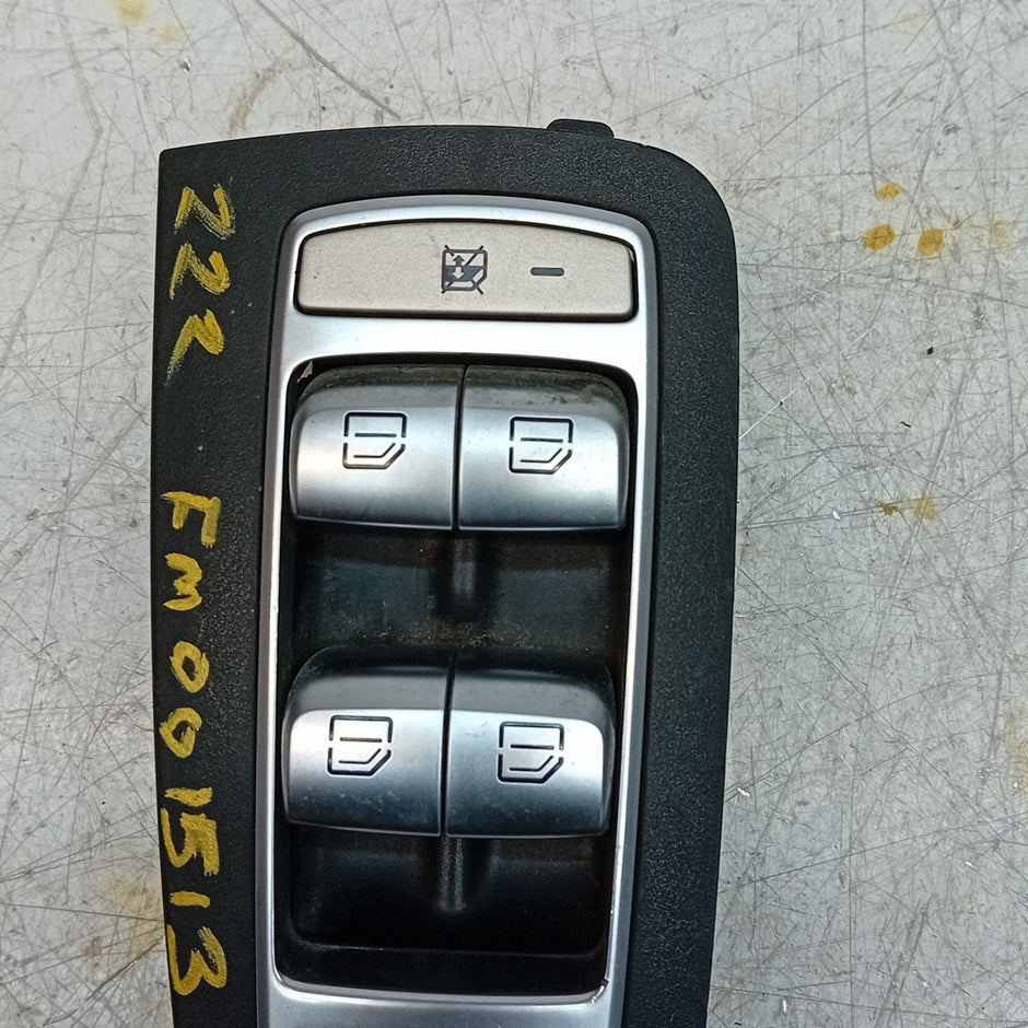 MERCEDES W222 S-CLASS WINDOW SWITCH BLOCK FRONT DOOR RIGHT A222905 FM001513