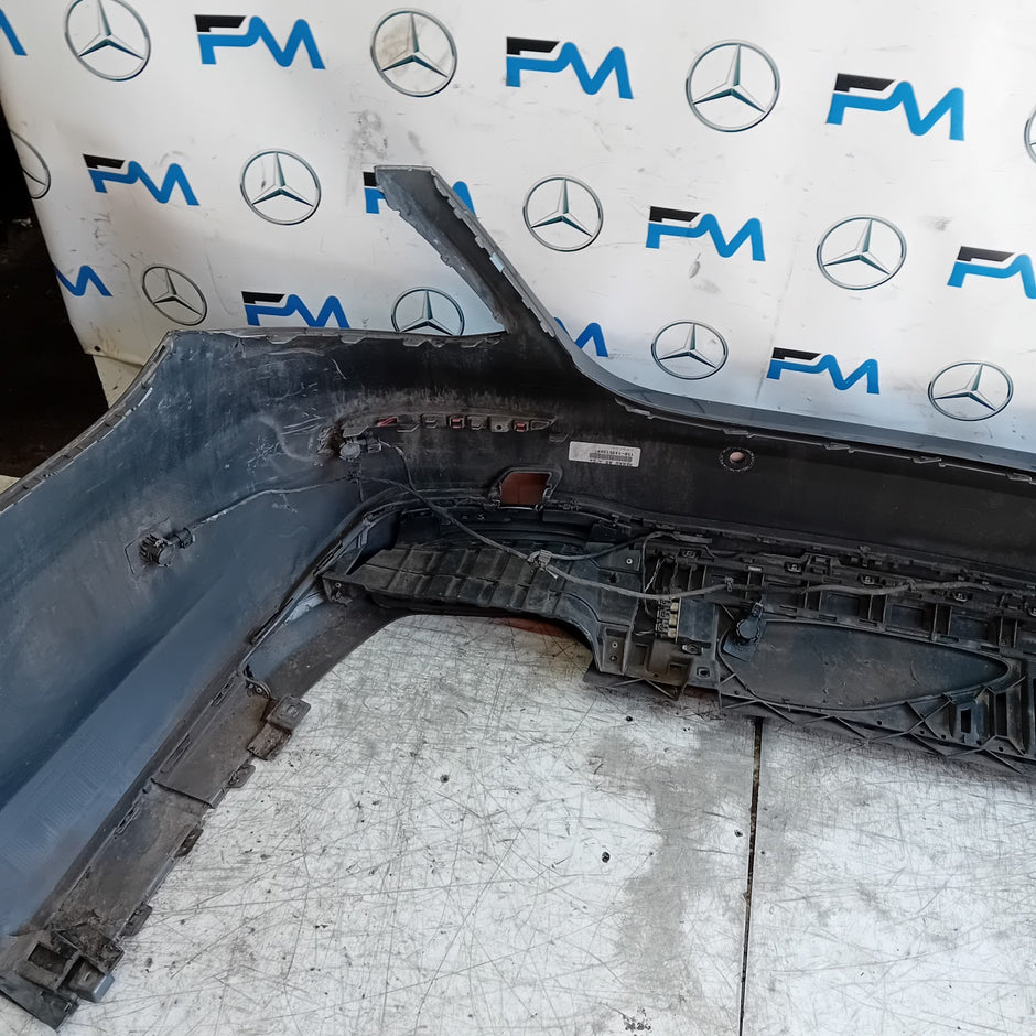 MERCEDES BENZ E-CLASS W213 SLN REAR BUMPER A2138850001 2018 GREY COMPLETE FMX159