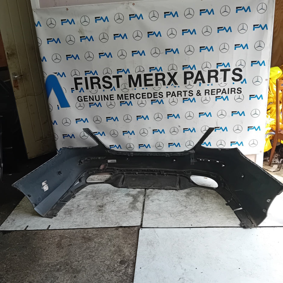 MERCEDES BENZ  E-CLASS W213 SALOON REAR BUMPER GREY 2016 A2138850001 FMX80
