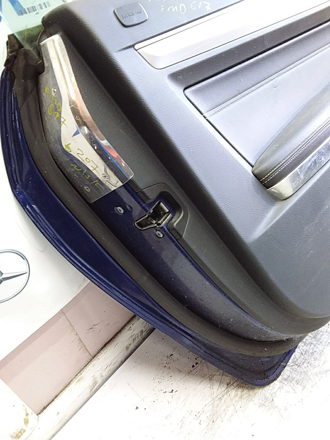MERCEDES E-CLS C207 COUPE PASSENGER FRONT DOOR NSF 2009-16 COMPLETE FMD617