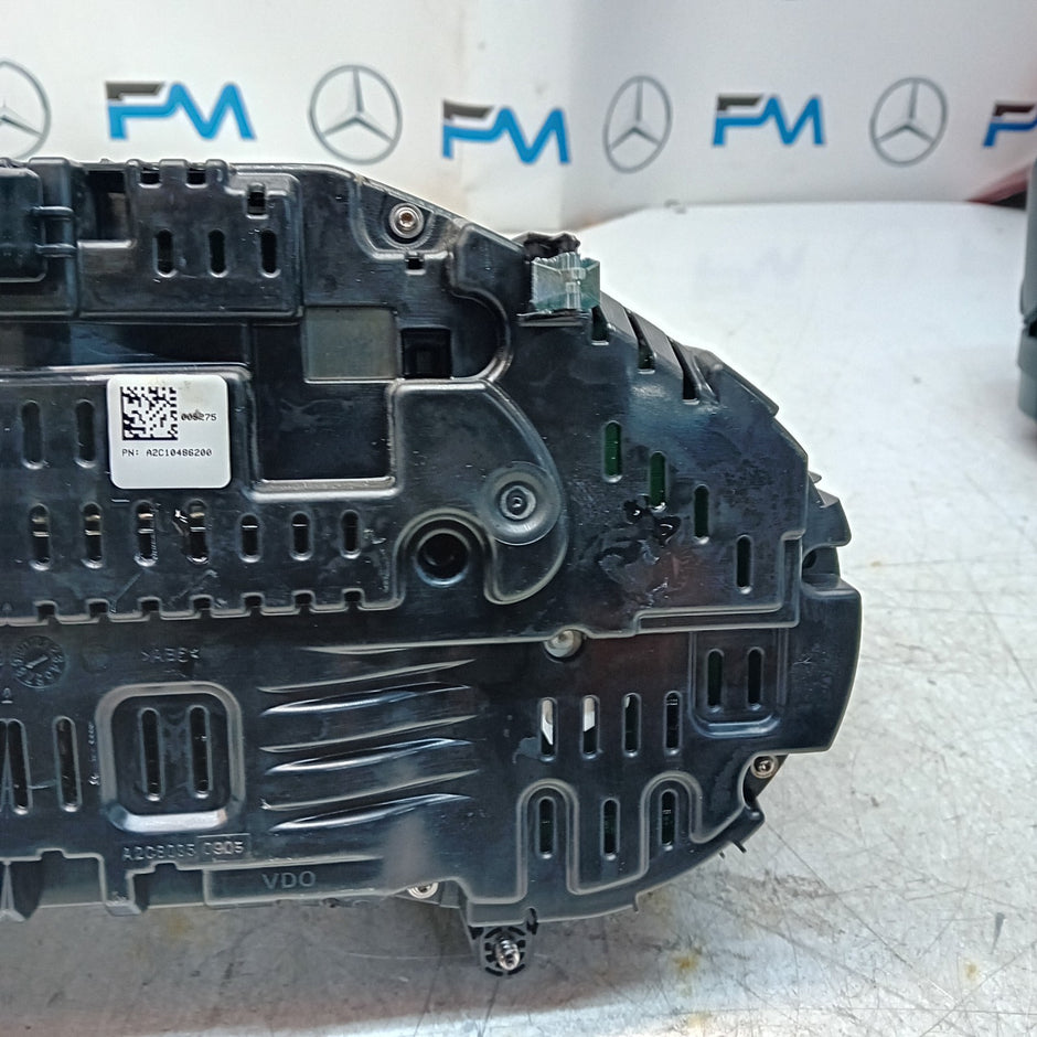 MERCEDES C-CLASS W205 SPEEDOMETER INSTRUMENT CLUSTER BLACK A2059003327 FM001502