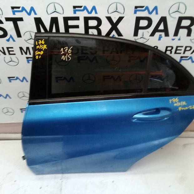 MERCEDES BENZ A CLASS W176 PASSENGER SIDE REAR DOOR ( NEAR SIDE REAR ) FMD21