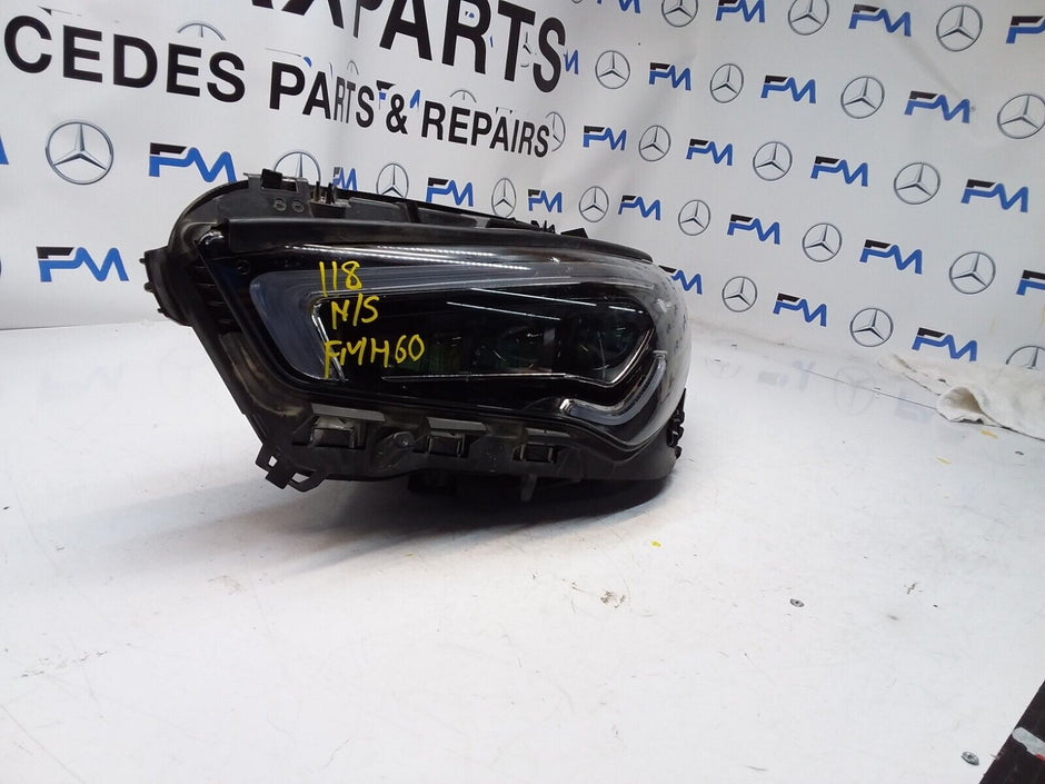 MERCEDES CLA W118 2021 MULTIBEAM LED HEADLIGHT LEFT N/S A1189068900 FMH60