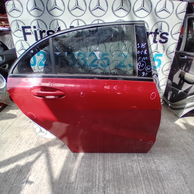 MERCEDES BENZ A-CLASS  W176  DRIVER SIDE REAR DOOR ( OFF SIDE REAR )