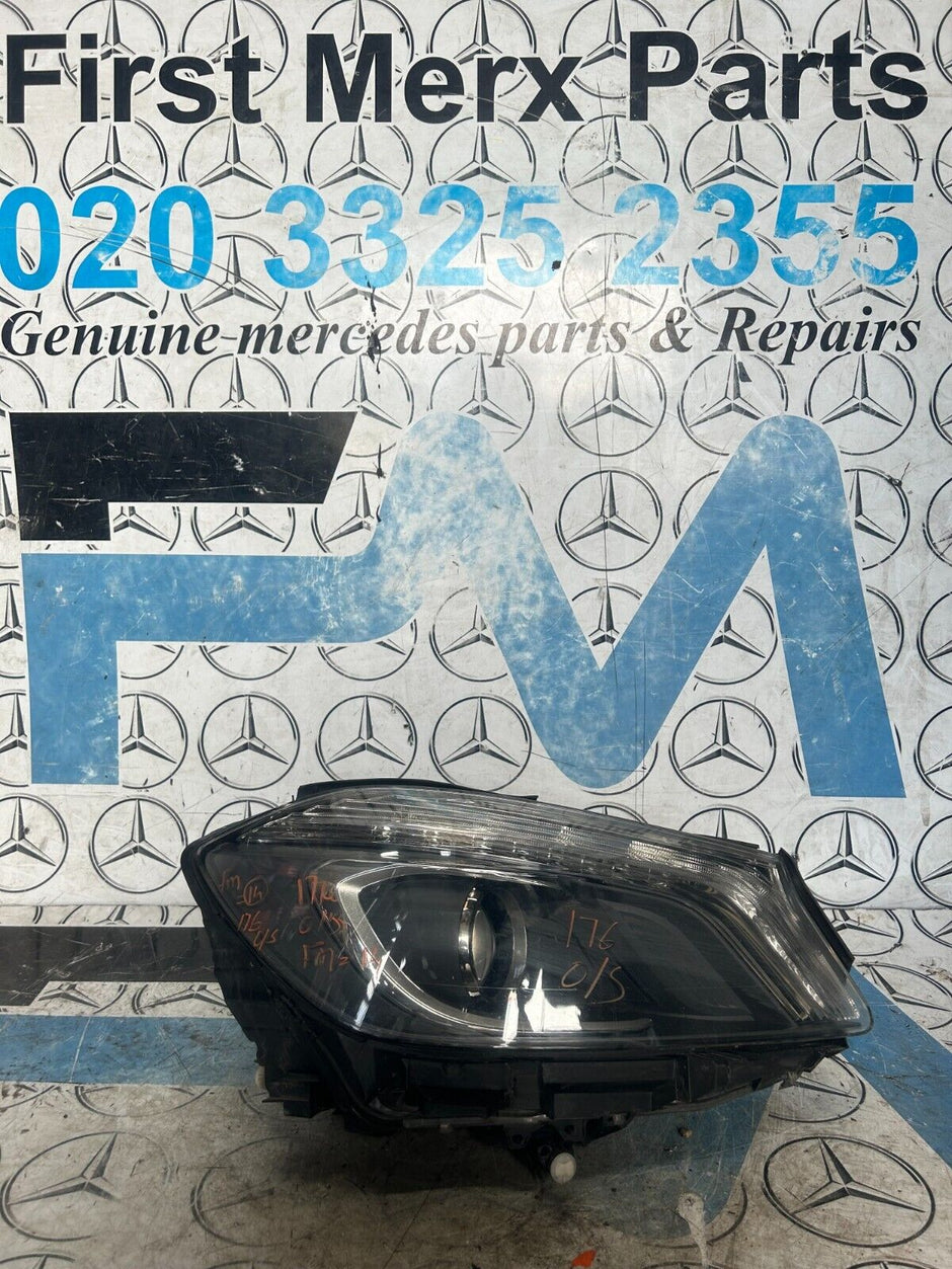 MERCEDES A CLASS 2012-2015 DRIVER SIDE HEADLIGHT  A1768203061 FMH14