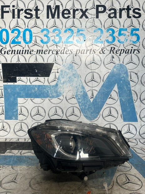 MERCEDES A CLASS 2012-2015 DRIVER SIDE HEADLIGHT  A1768203061 FMH14