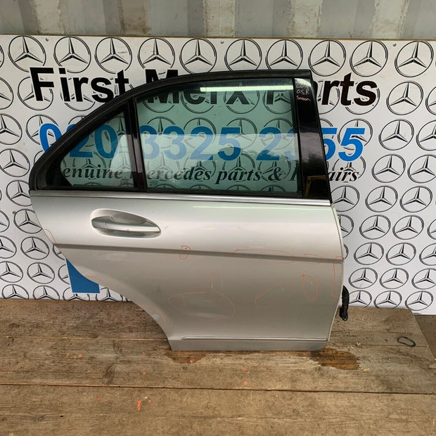 MERCEDES BENZ C CLASS W204 OFF SIDE REAR RIGHT DOOR 2008-2014