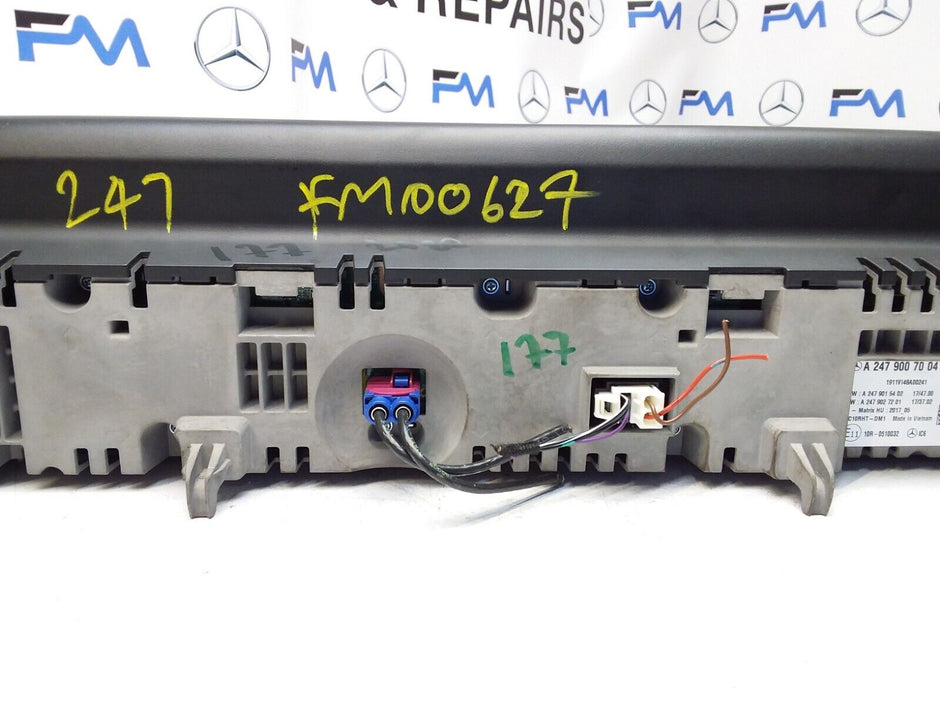 MERCEDES B-CLASS W247 DISPLAY SCREEN INSTRUMENT CLUSTER A2479007004 FM00627