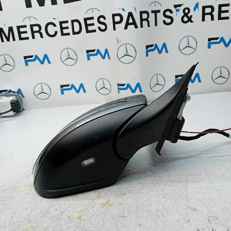 MERCEDES BENZ C-CLASS W253 DRIVER WING MIRROR OS GREY PL A2538103401 FMM84