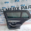 MERCEDES ESTATE C-CLASS W205 DRIVER REAR DOOR O/S/R GREY COMPLETE 2014-22 FMD141