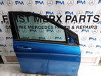MERCEDES B-CLASS W246 DRIVER FRONT DOOR OSF BLUE 2012-19 COMPLETE FMD605