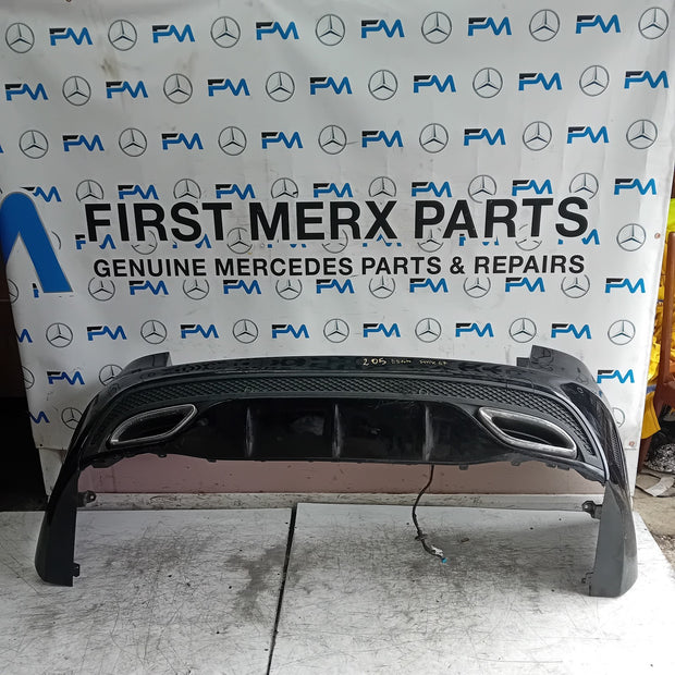MERCEDES  C-CLASS S205 ESTATE REAR BUMPER 2014 BLACK COMPLETE A2058856538 FMX67