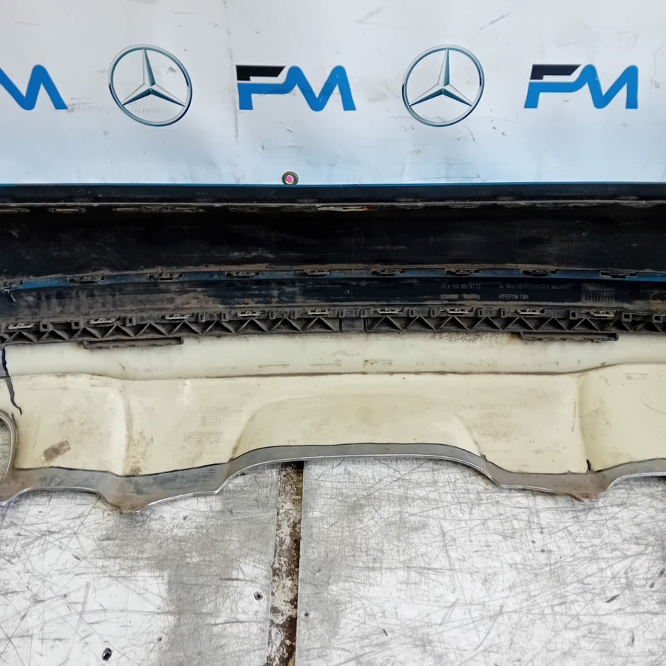 MERCEDES BENZ GLA X156 REAR BUMPER BLUE 2014-19 A1568852425 FMX119