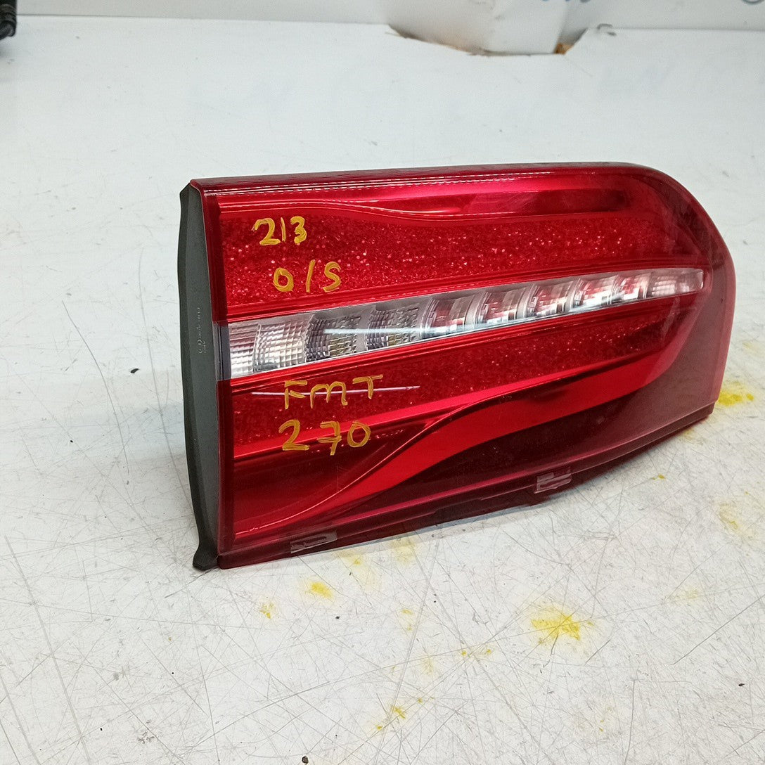 MERCEDES BENZ  E-CLASS W213 DRIVER RIGHT OS REAR TAIL LIGHT  2016 FMT270