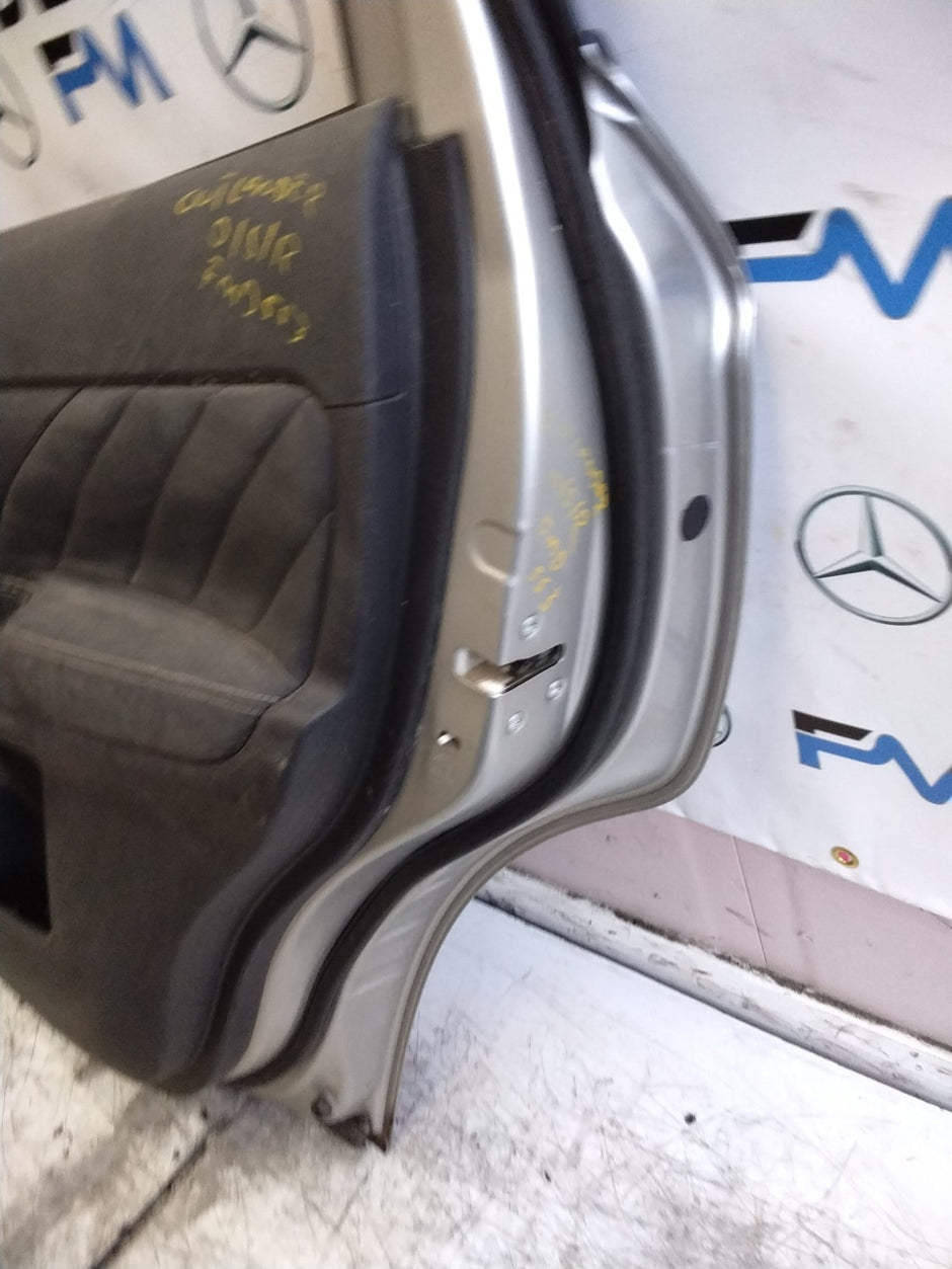 MITSUBISHI OUTLANDER DRIVER REAR DOOR OSR GREY COMPLETE FMD553