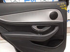 MERCEDES BENZ  E-CLASS W213 PASSENGER SIDE REAR DOOR N/S/R COMPLETE BLACK FMD62