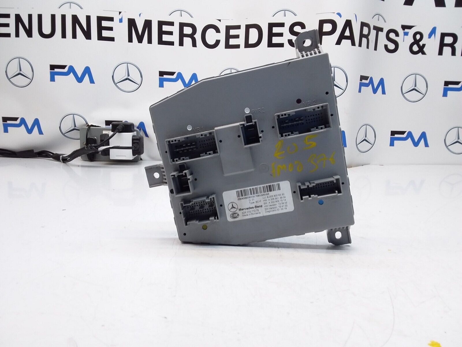 MERCEDES C-CLASS SAM CONTROL MODULE W205 A2059006330 FM00376