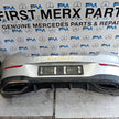 MERCEDES BENZ CLA C118 REAR BUMPER SILVER 2019 ON A1188859501 COMPLETE FMX120