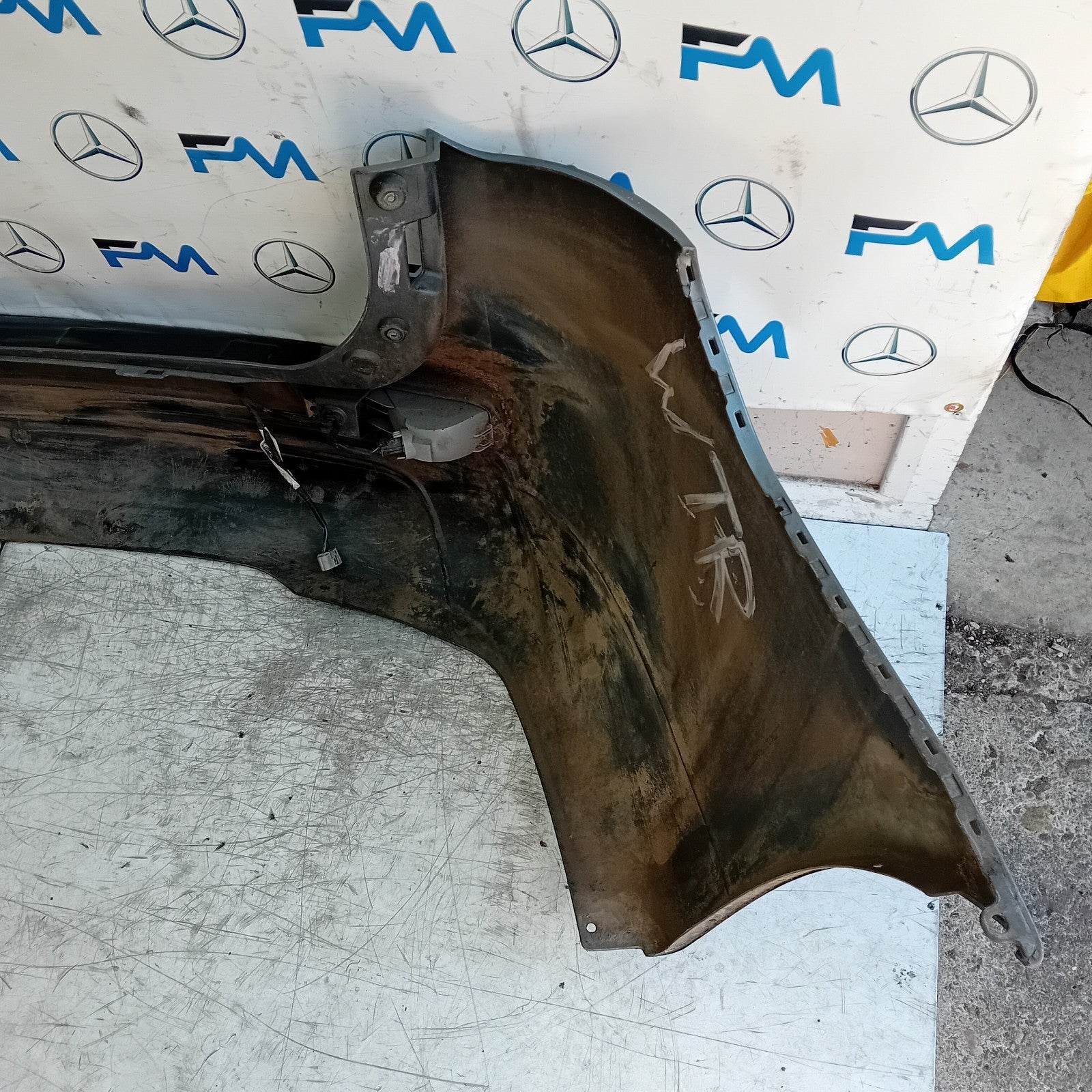 MITSUBISHI OUTLANDER MK3 REAR BUMPER GREY 2013  FMX146