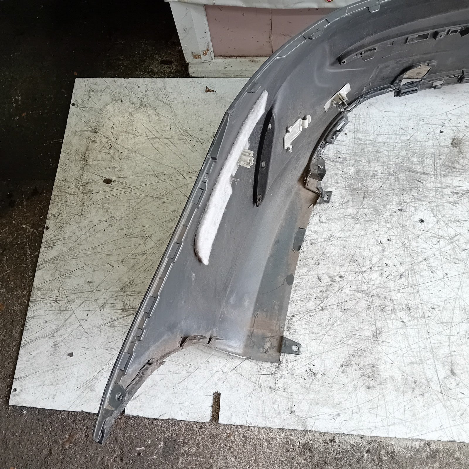 MERCEDES BENZ C-CLASS C205 COUPE GREY REAR BUMPER 2014 ON FMX95
