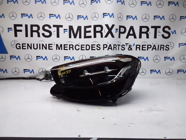 2018 MERCEDES E-CLASS W213 N/S Passenger Side Front Headlight A2139069709 FMH30