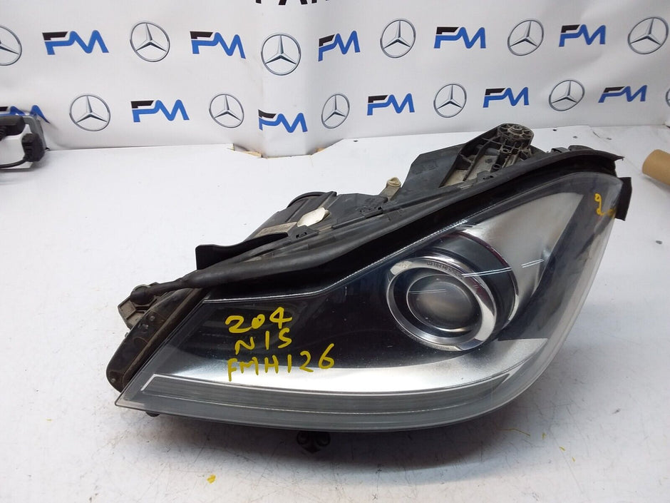 2011 MERCEDES C-CLASS W204 HEADLIGHT PASSENGER NS A2048205750 FMH126 